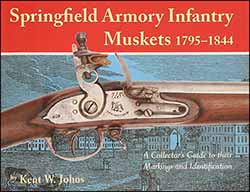 Springfield Armory Infantry Muskets 
1795 - 1844
by Kent W. Johns